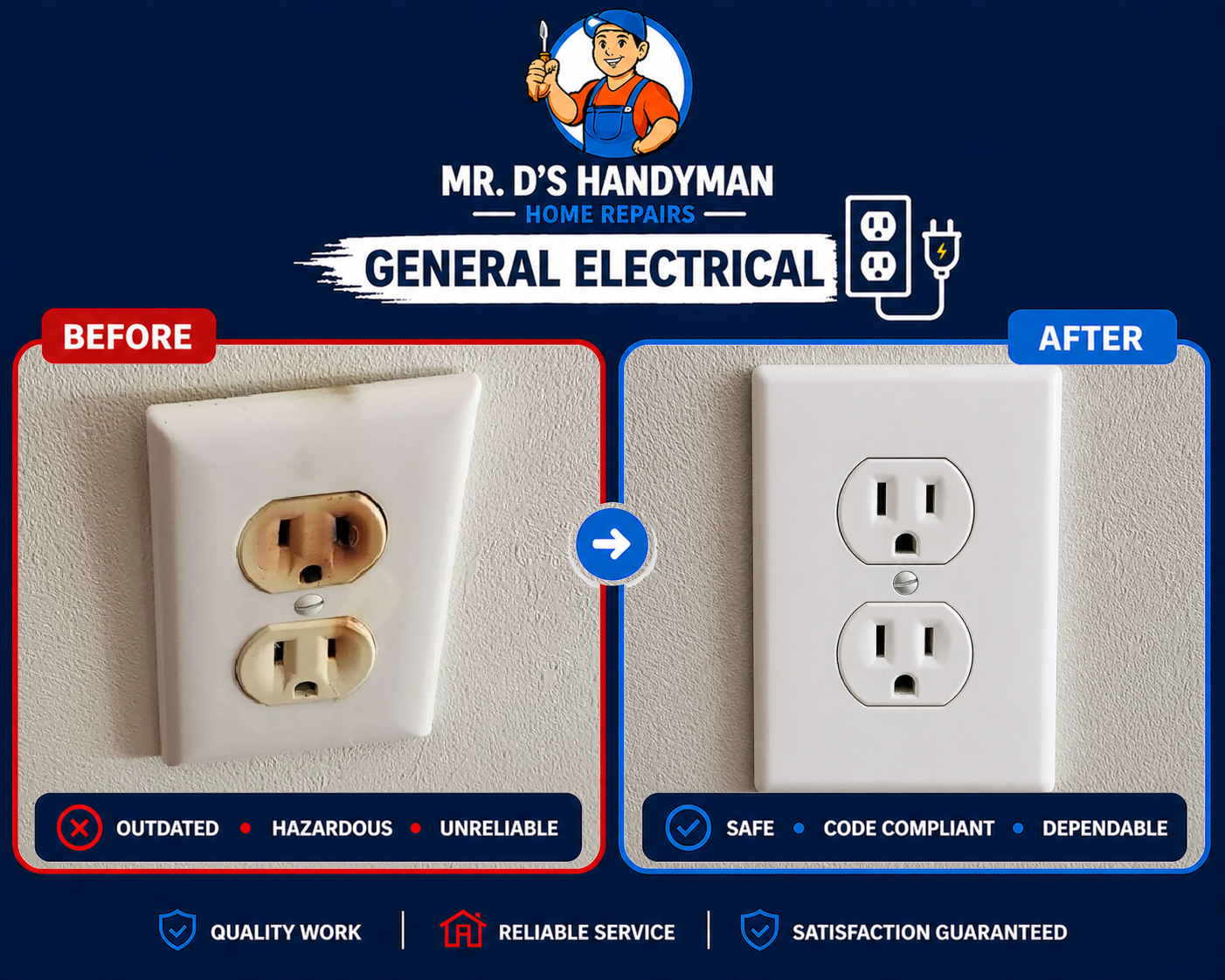 General Electrical in Weldon, NC by Mr. D's Handyman — photo 1 of 3